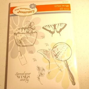 🌲. 4 FOR $20.  FSJ Gifted Wings NIP. 10 Stamps